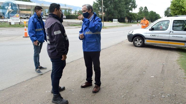 Controles De La CNRT Y Firma De Importante Convenio En La Villa De