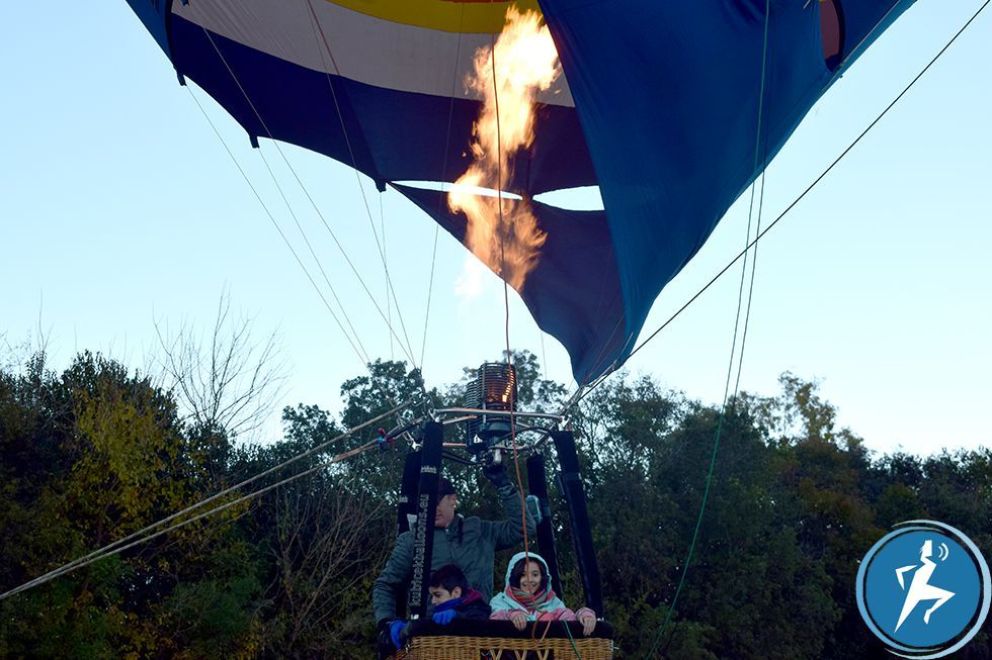 Villa de Merlo: Despegó el Globo “Soñar en Grande”