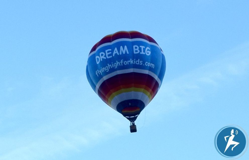 Villa de Merlo: Despegó el Globo “Soñar en Grande”