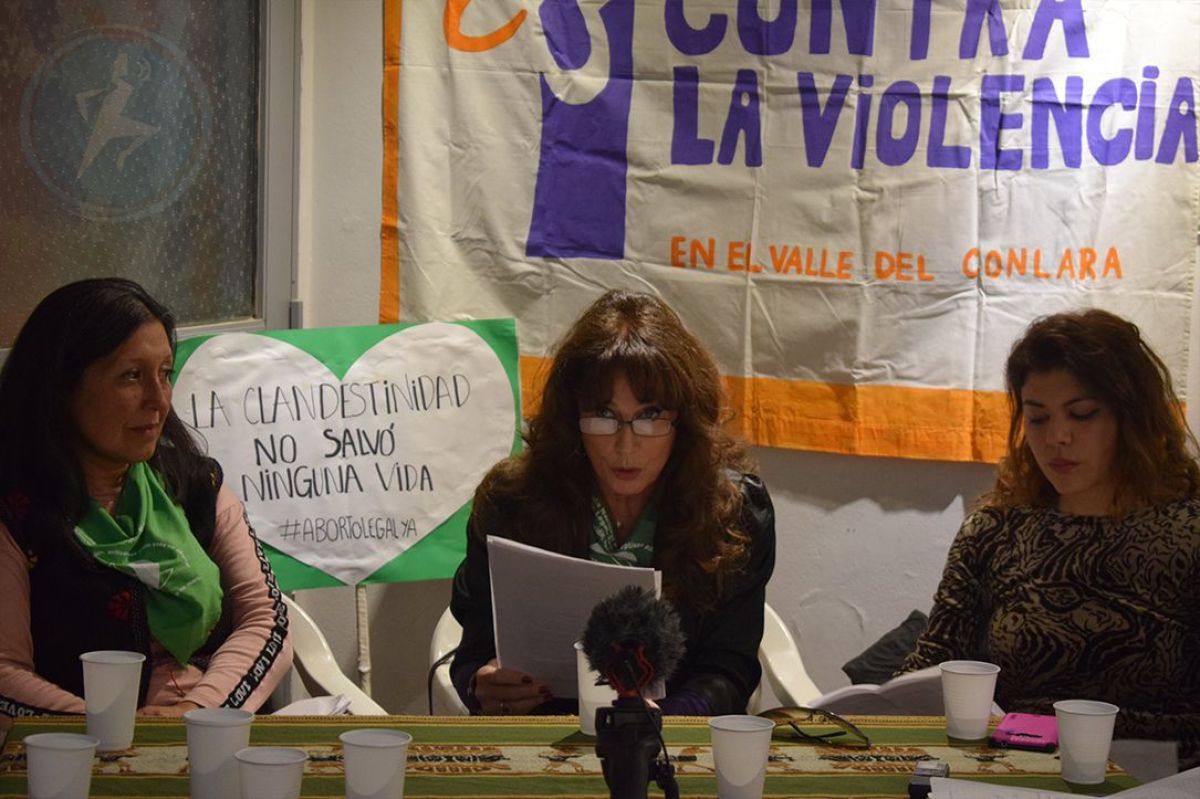 El reclamo por el aborto legal se sintió en Merlo