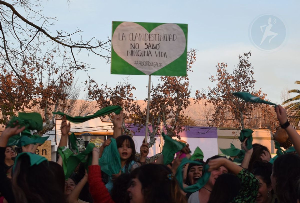El reclamo por el aborto legal se sintió en Merlo