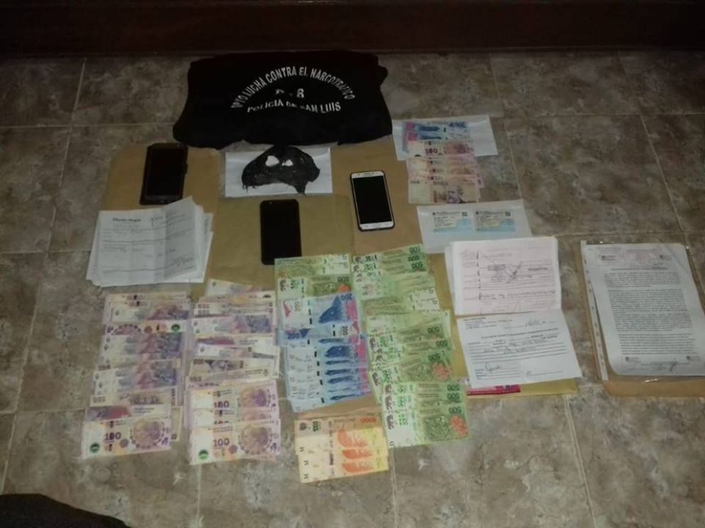Desbarataron 4 kioscos de drogas y secuestraron 140 dosis de cocaína en Merlo, Villa Larca y Tilisarao