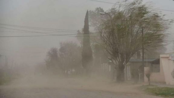 Alerta por fuertes vientos en San Luis: las ráfagas podrían superar los 70 km/h