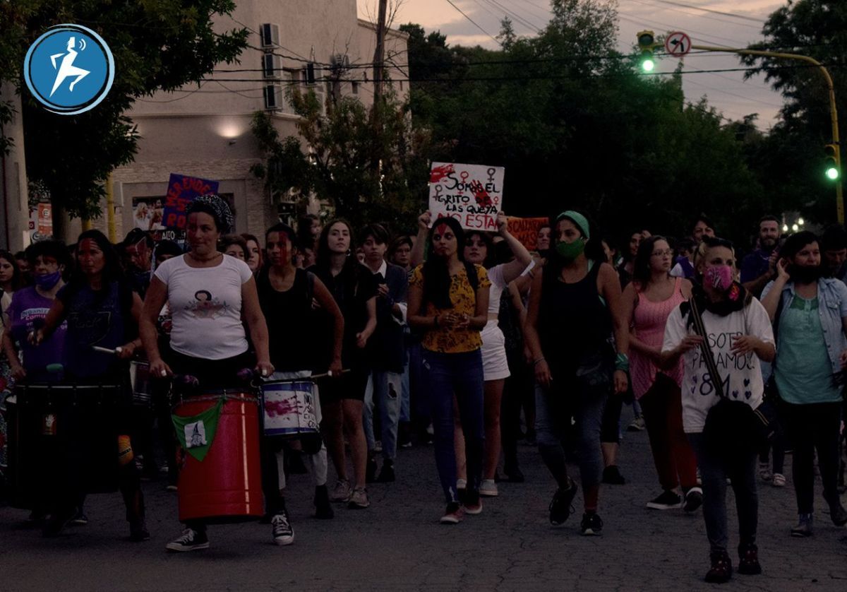 Las mujeres y las disidencias coparon el centro de Merlo y reclamaron por el fin de la desigualdad de género