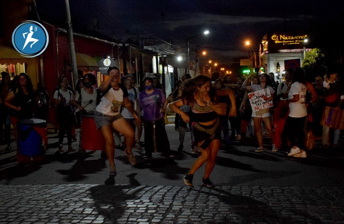 Las mujeres y las disidencias coparon el centro de Merlo y reclamaron por el fin de la desigualdad de género