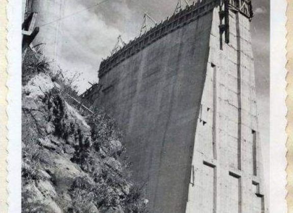 Hace 82 años se colocaba la piedra fundamental del Dique La Viña