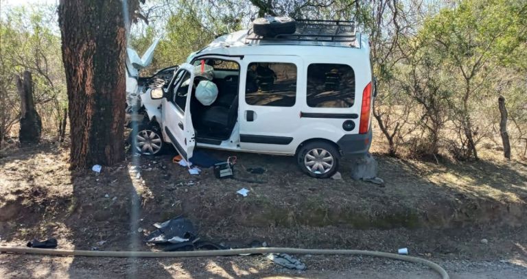 Perdió el control de su auto y chocó contra un árbol | El Corredor ...