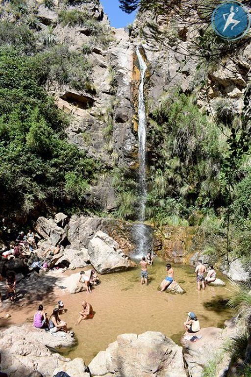 El Chorro de San Ignacio, un escenario natural único al pie de los Comechingones