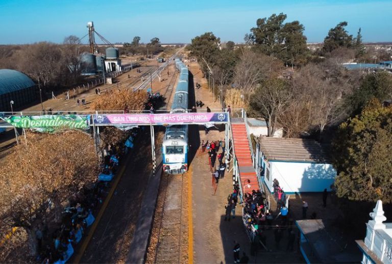 Viajar en tren entre Justo Daract y Buenos Aires costará $7365